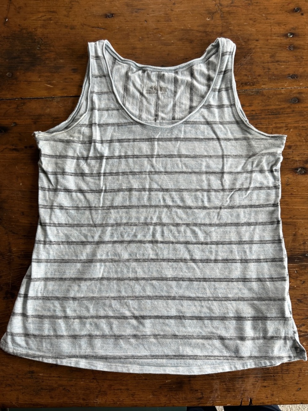 Columbia Gray Striped Women's Tank Top